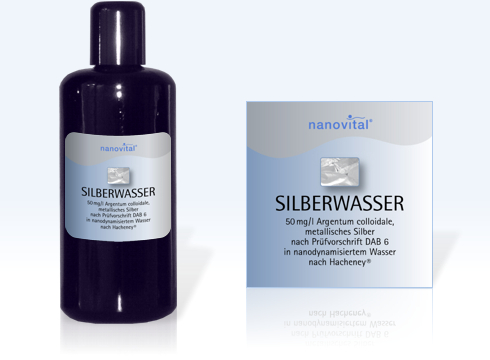 Nanovital Hyperwasser S - colloidales Silber - colloidal silver